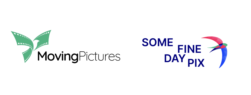 Logos of MovingPictures and Some Fine Day Pix